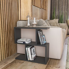 Hanah Home Mesa auxiliar Life Antracita